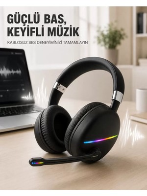 Nemere İthalat Rgb Siyah Kulaklık Max-17 Nemere Ithalat