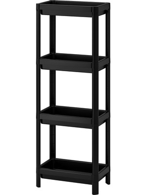 IKEA Modern Siyah Banyo Rafı 36X23 - Şık Banyo Aksesuarı - Kaliteli Modern Tasarım