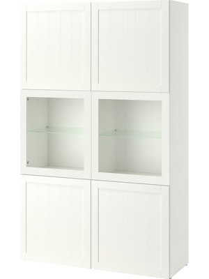 Hobiurun Dolap Kombinasyonu, Beyaz, 120X42X193 Cm, Pıpmakare/sındvık