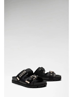Guess Faxona Logo Sandaletler