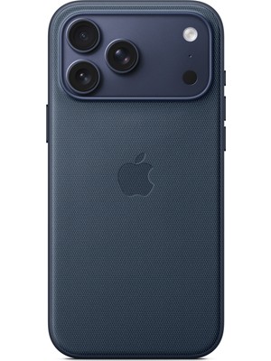 Apple iPhone 17 Pro Max Için Magsafe Özellikli Tech Dokuma Kılıf - (MGF94ZM/A) - Mavi