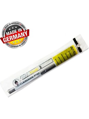 Marsilyan™- Finis Düz Hassas Metal Kıl Testere Ağzı No:5 - 12 Adet