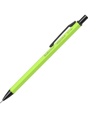 1001 Office Hexagonr Mekanik Kurşun Kalem Neon Sarı 0.7 mm