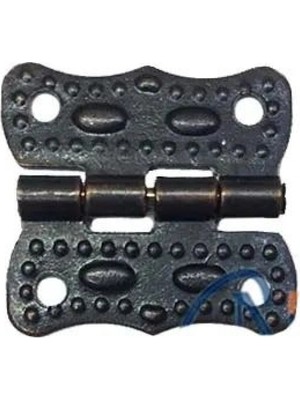 Marsilyan™- Papatya Menteşe - Küçük 20X20 Mm, Antik, 1 Adet
