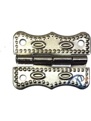 Marsilyan™- Papatya Menteşe - Büyük 20X30 Mm, Nikel, 1 Adet