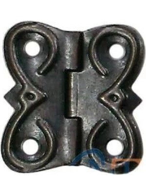 Marsilyan™- Papatya Menteşe Eko - Küçük 18X20 Mm, Antik, 1 Adet