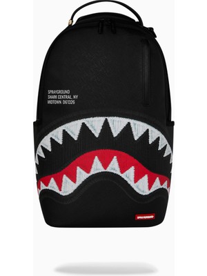 Sprayground Shark Central Thread Count Nakış Efektli Sırt Çantası
