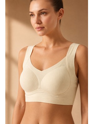 Lazer Kesim Dikişsiz Büstiyer F1271