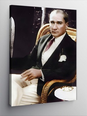 1001 Kanvas Tablo Mustafa Kemal Atatürk 70 x 100 CNVSDKEY-116309-70-100