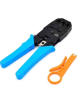 Gees Global Ironstar IRP02 RJ45 (4p-6p-8p) Konnektör Sıkma Pensesi
