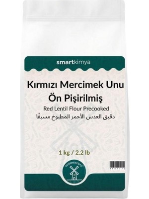 Değirmencibaşı Ön Pişirilmiş Kırmızı Mercimek Unu 1 kg