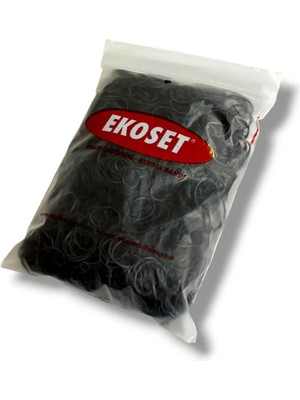 Ekoset Siyah Toka Lastiği 500 Gram