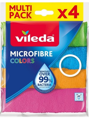 1001 151502 Colors Mikrofiber Bez 4'lü Paket, 30X30
