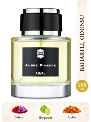 Ajmal Ambre Pimenté Edp 100 ml Unisex Parfüm Amberli Baharatlı Oryantal Miskli Koku