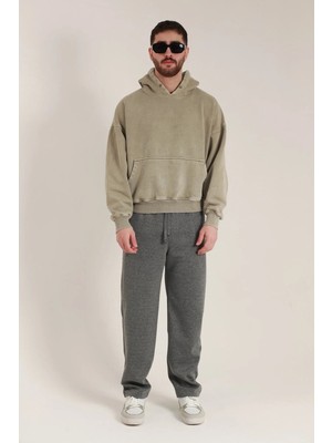 TKT Erkek Baggy Bol Kesim Pike Pantolon Arka Cepli