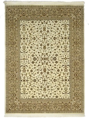 Kilim Co. Hereke Natürel El Dokuma Halısı, Çiçek Desenli 175X240 cm (4.2 M²)