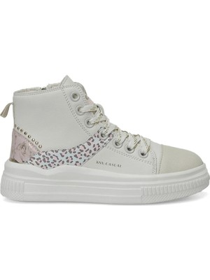 Kinetix Tusen Hı F Krem Kız Çocuk High Sneaker