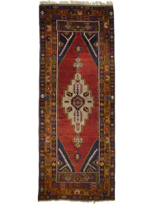Kilim Co. Antika Yahyalı El Dokuma Yolluk 125X310 cm (3.88 M²)