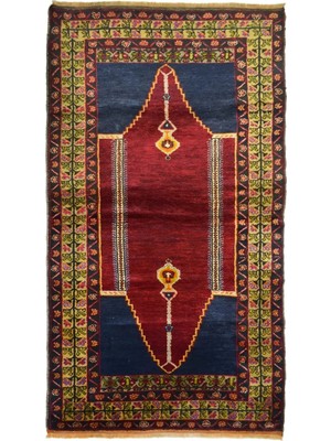 Kilim Co. Vintage Adana El Dokuma Halısı, Simetrik Mihraplı 110X215 cm (2.37 M²)