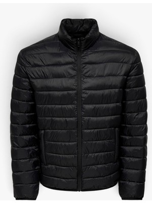 Only & Sons Onsraff Quılt Jacket Otw Vd Erkek Siyah Mont - 22038713