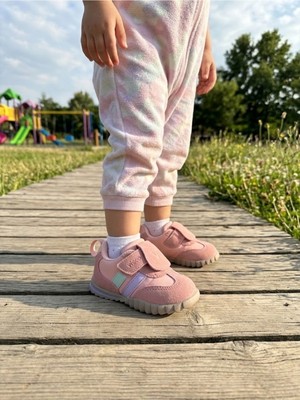 Vicco Kolay Giyilebilen Cırt Cırtlı Unisex Kız-Erkek Çocuk Spor Ayakkabı