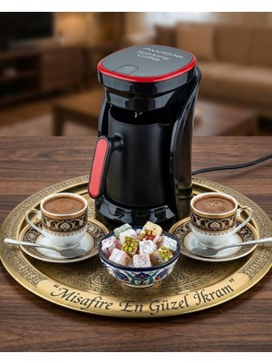 Kyops 4 Fincan Kapasiteli Türk Kahvesi Makinesi Taşma Önleyici ve Enerji Tasarruflu - Lisinya
