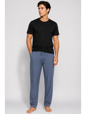 Formo Erkek %100 Doğal Pamuk Yüksek Kaliteli Rahat Kalıp Basic Pijama Takımı