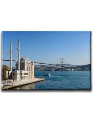 Istanbul Ortaköy Dekoratif Kanvas Duvar Tablosu