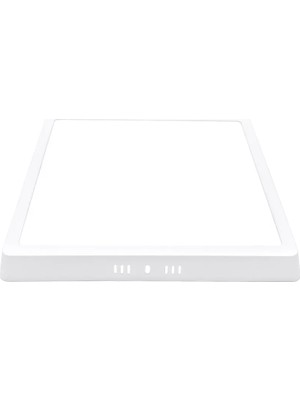 ZMR 24W Sıvaüstü Kare Panel LED Armatür 6500K Beyaz 2050 Lm 230V