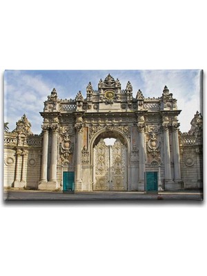 Istanbul Dolmabahce Sarayı Dekoratif Kanvas Duvar Tablosu