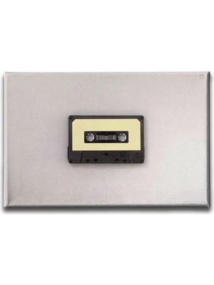 Kaset Dekoratif Kanvas Duvar Tablosu