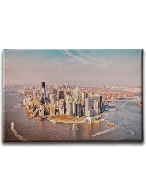 New York City Dekoratif Kanvas Duvar Tablosu