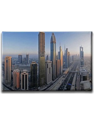 Dubai Dekoratif Kanvas Duvar Tablosu