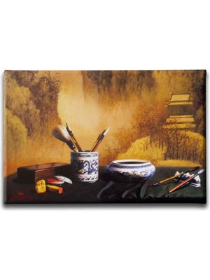 Ressam Dekoratif Kanvas Duvar Tablosu