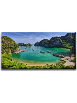 Manzara Panoramik Kanvas Duvar Tablosu
