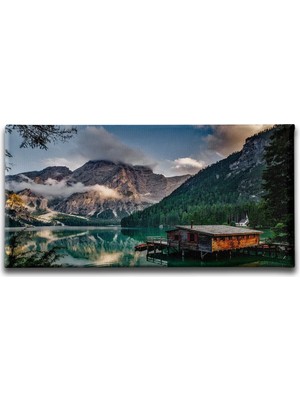 Doğa Manzara Panoramik Kanvas Duvar Tablosu