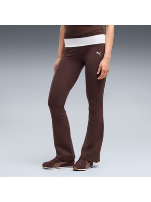 Puma Essentials Kadın Kahverengi Tayt (631542-33)
