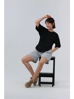 TKT Kadın Oversize T-Shirt Rahat Kalıp