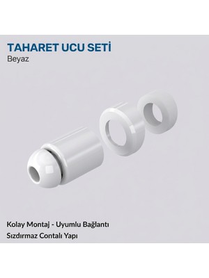 Serel E.c.a Taharet Çubuk Ucu Beyaz