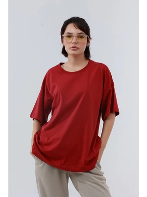 TKT Kadın Oversize T-Shirt Rahat Kalıp