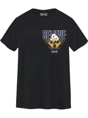 TKT Unisex Baskılı T-Shirt Rahat Kalıp Üründür