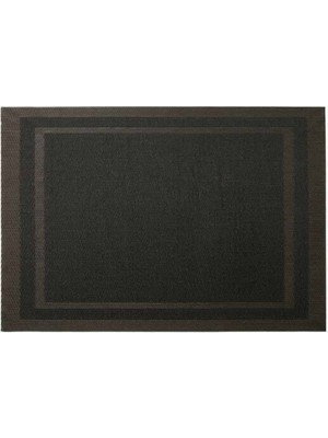 Epinox Amerikan Servis Pvc 30X45 cm - Koyu Antrasit Ince Çerçeveli