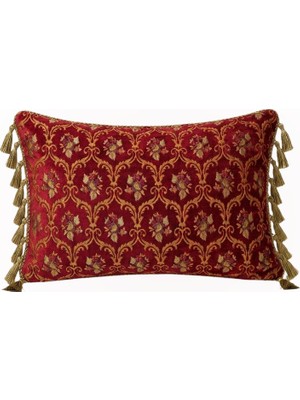 Lidoma Home "ımperia" Desenli Püsküllü Kırlent Kılıfı - 30X50
