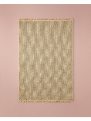 English Home Lacey Dekoratif Jüt Kilim 80X150 cm Natural-Siyah