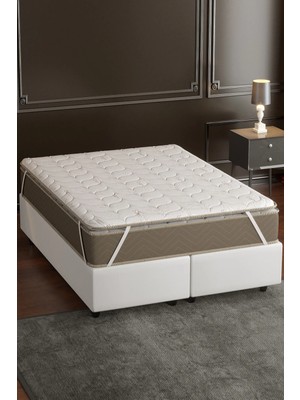 Mobpazar Yatak Pedi, Full Ortopedik Bamboo Yatak Pedi 90X190 Cm,yatak Şiltesi,topper