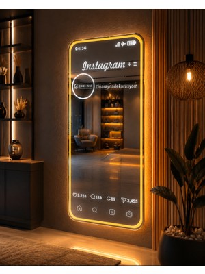 Quattro Home  Dokunmatik Dimmer Özellikli LED Işıklı Aynalar