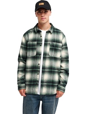 Quiksilver Quıksılver Glenbrook Ls Erkek Yeşil Gömlek