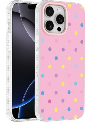 Cepustik Telefon Aksesuarları iPhone 16 Pro Max Kılıf Airbag Tasarımlı Potik Sert Pc Kılıf