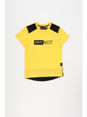 Doctor Junior Sarı Erkek Çocuk Basic T-Shirt