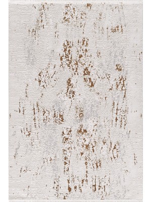 Empera Gemma - Taupe Modern Desenli Oturma Odası, Antre ve Mutfak Halısı